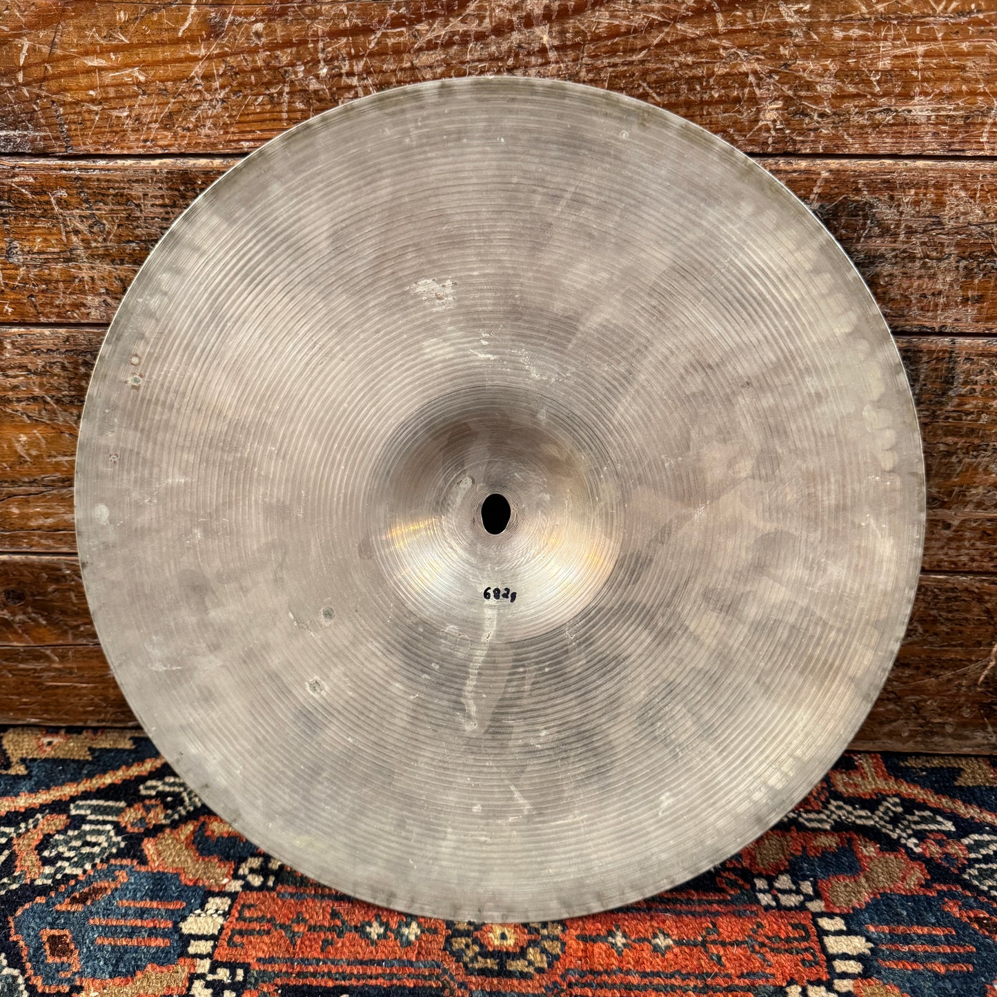 14" Paiste 1960s Ludwig Standard Crash / Hi-Hat Single Cymbal 682g Germany *Video Demo*