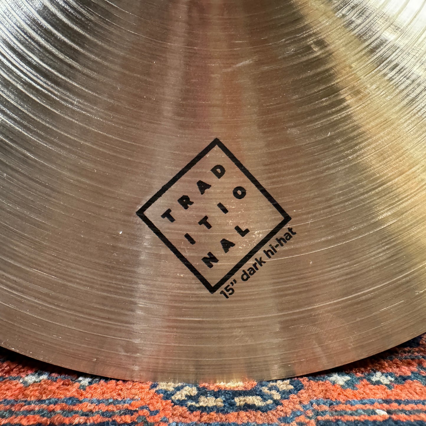 15" Istanbul Agop Traditional Dark Hi-Hat Cymbal Pair 1028g/1240g *Video Demo*