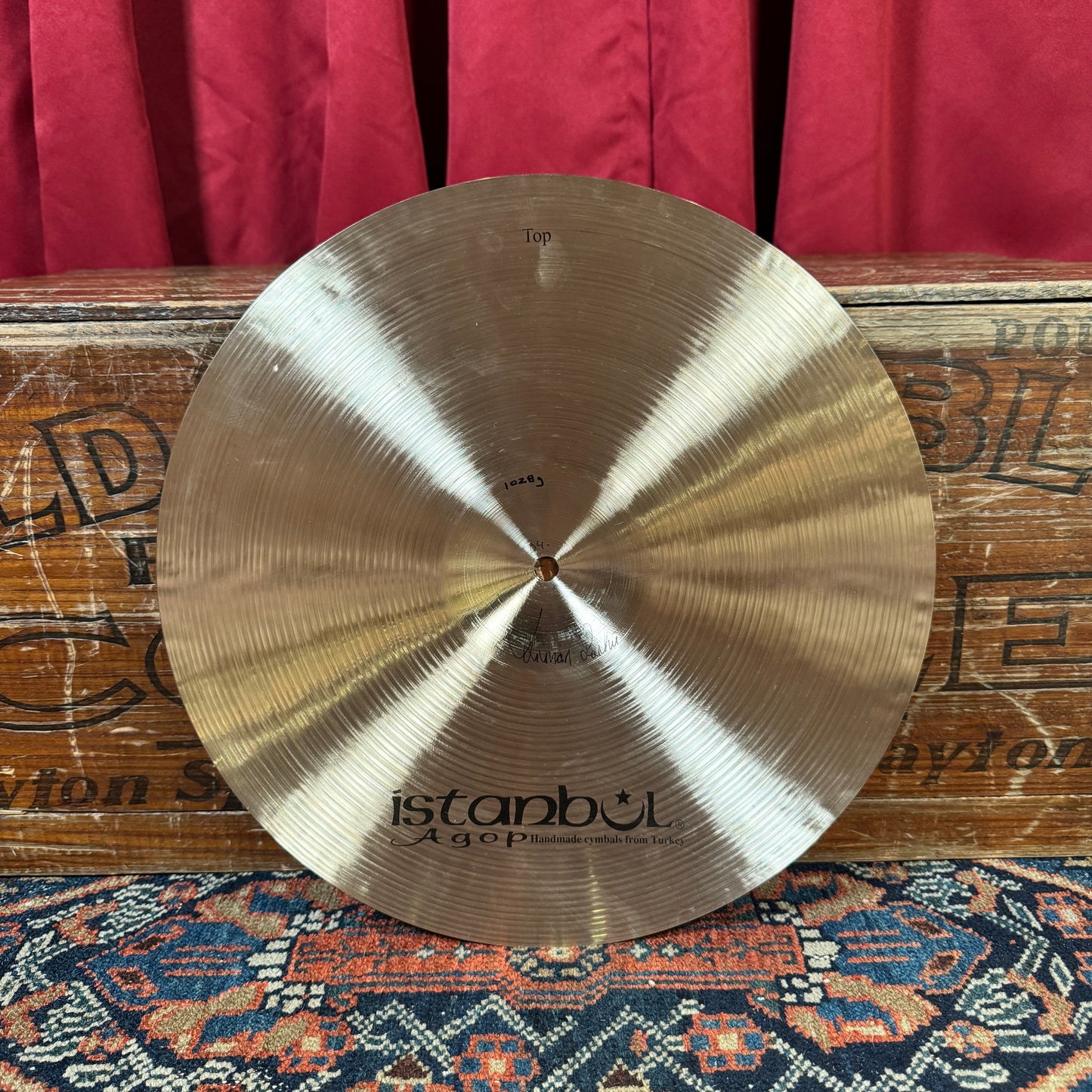 15" Istanbul Agop Traditional Dark Hi-Hat Cymbal Pair 1028g/1240g *Video Demo*