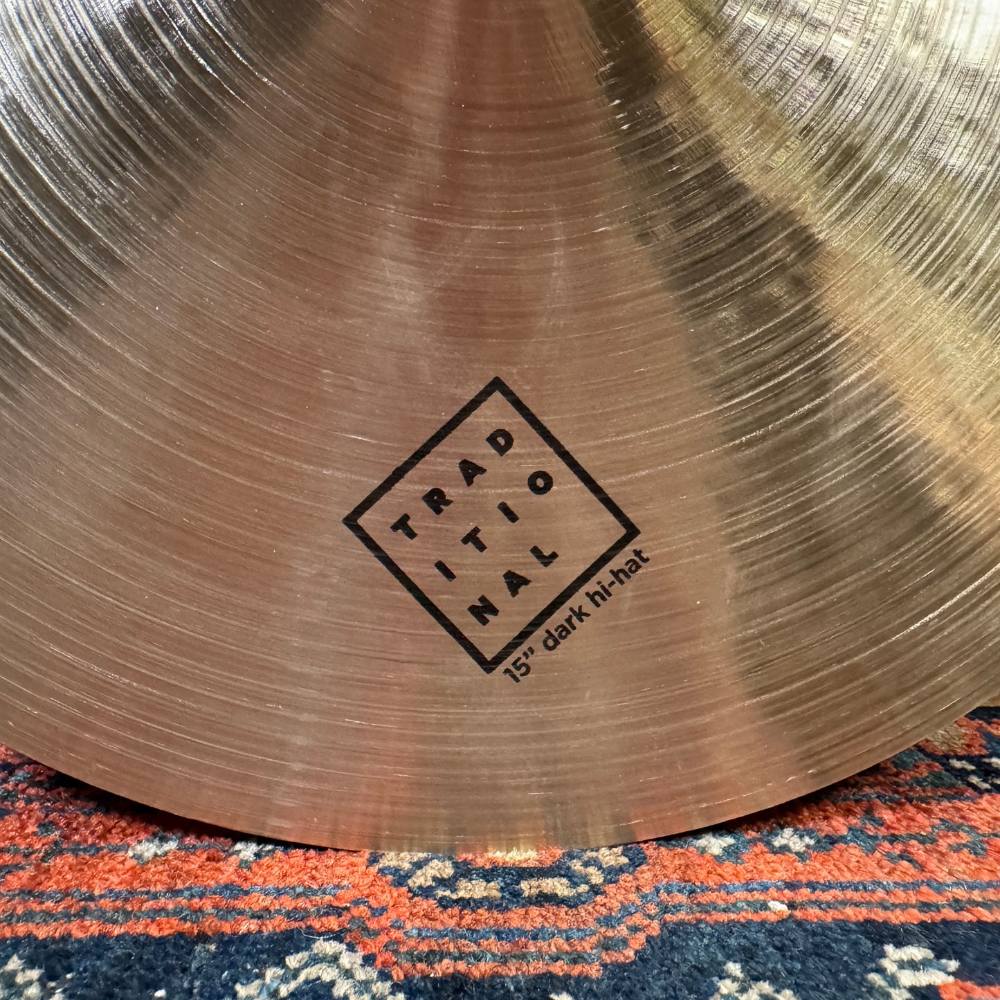 15" Istanbul Agop Traditional Dark Hi-Hat Cymbal Pair 1028g/1240g *Video Demo*