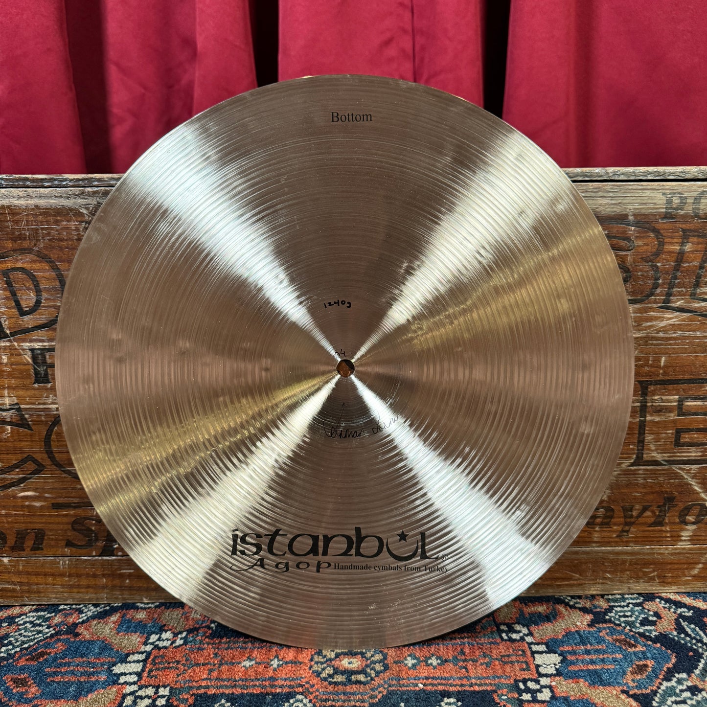 15" Istanbul Agop Traditional Dark Hi-Hat Cymbal Pair 1028g/1240g *Video Demo*