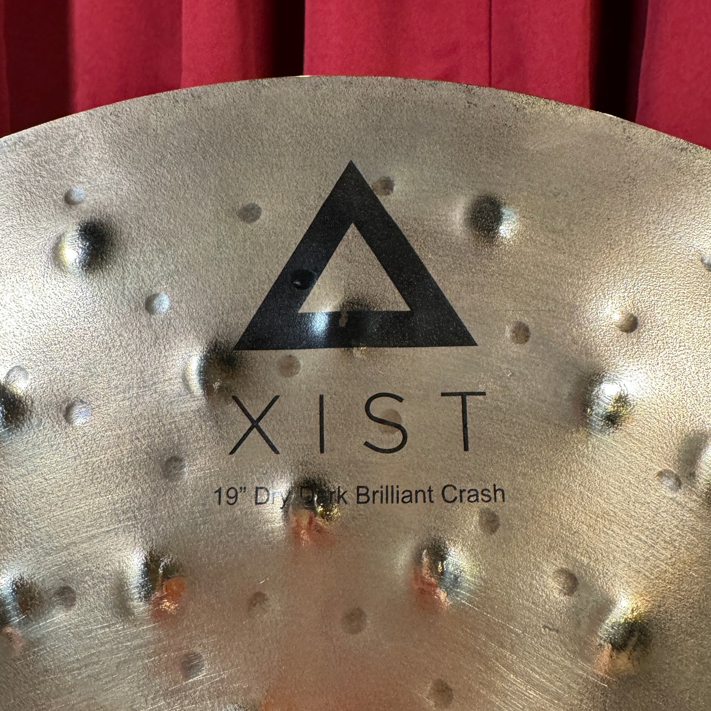19" Istanbul Agop Xist Dry Dark Brilliant Crash Cymbal 1284g *Video Demo*