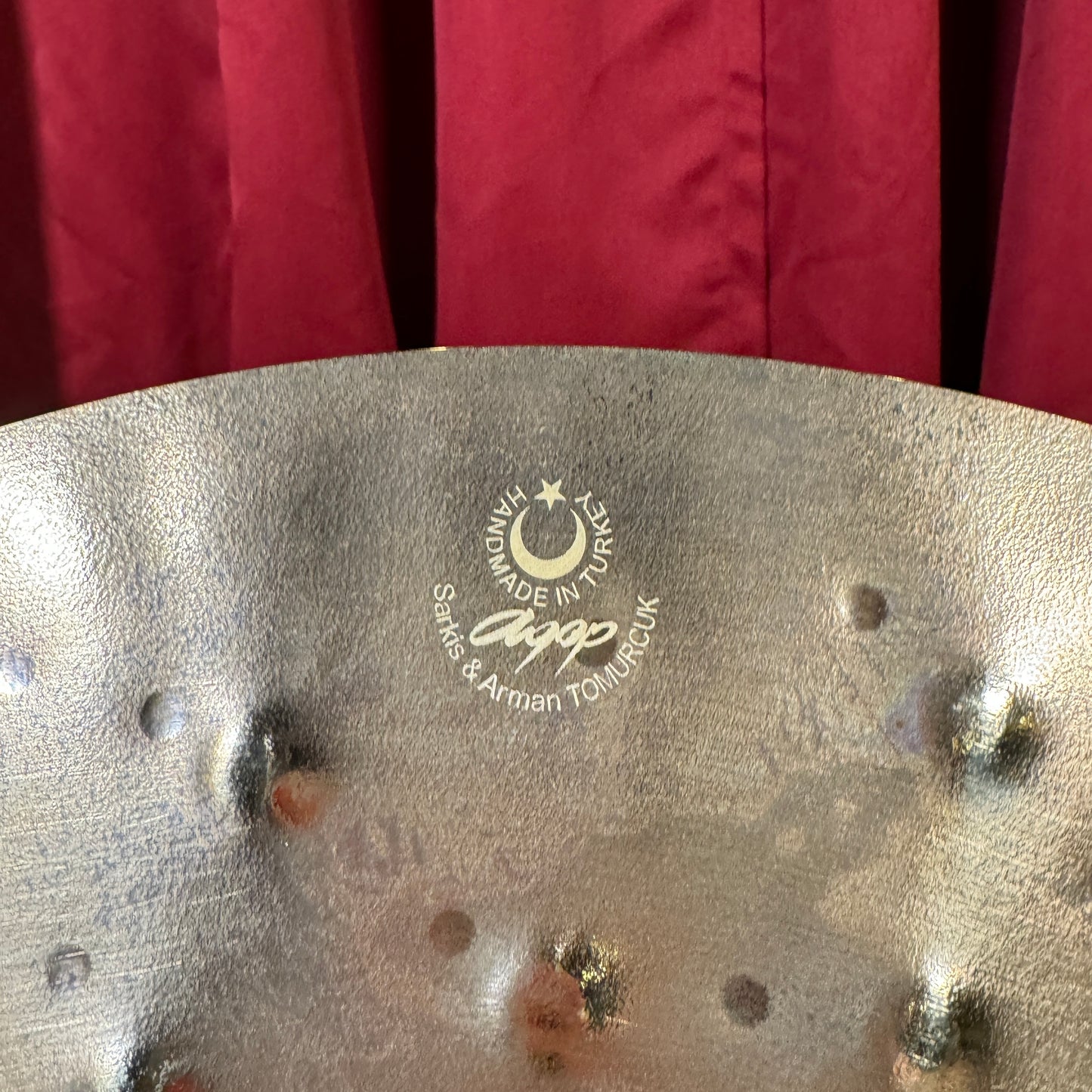 19" Istanbul Agop Xist Dry Dark Brilliant Crash Cymbal 1284g *Video Demo*