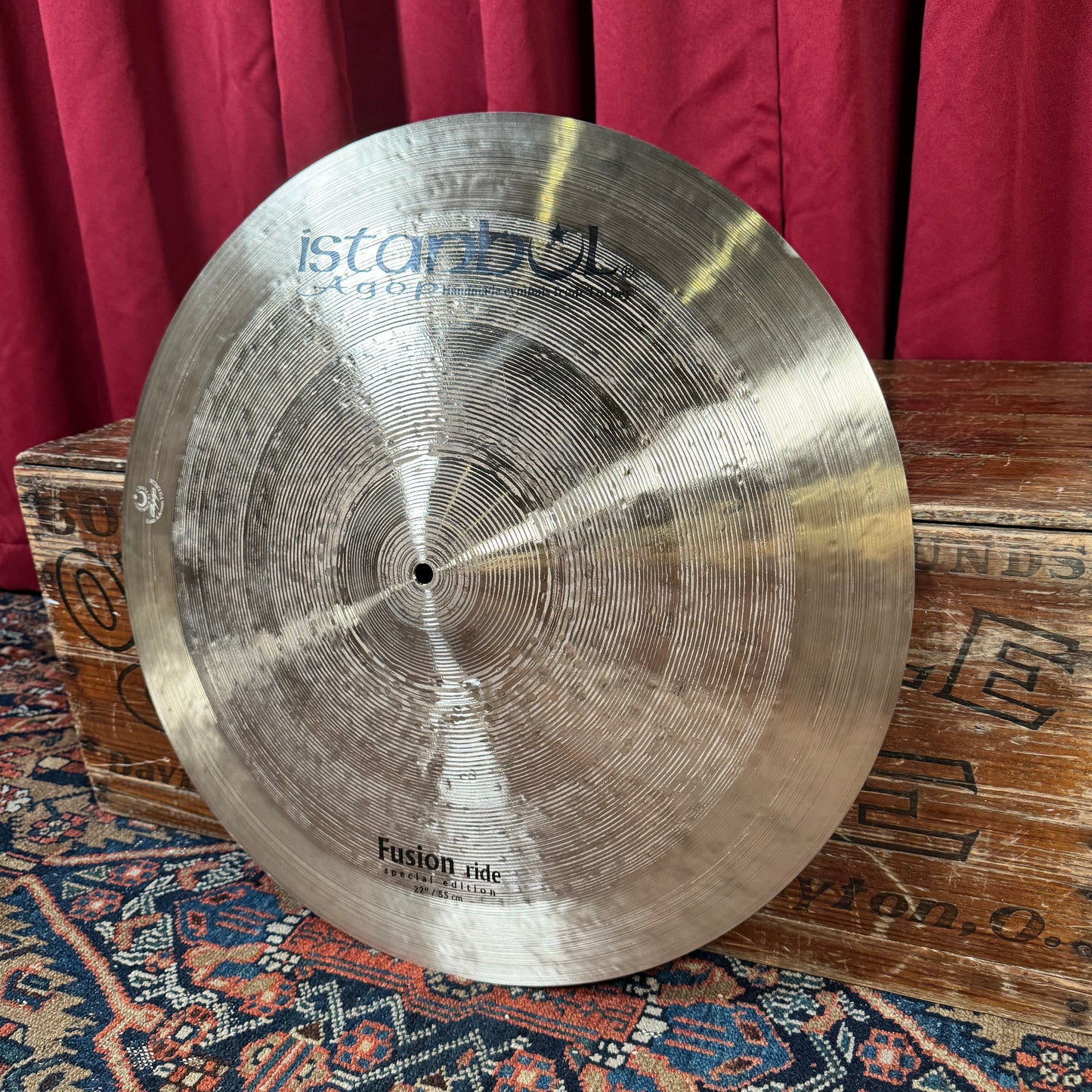 22" Istanbul Agop Special Edition Fusion Ride Cymbal 2648g *Video Demo*