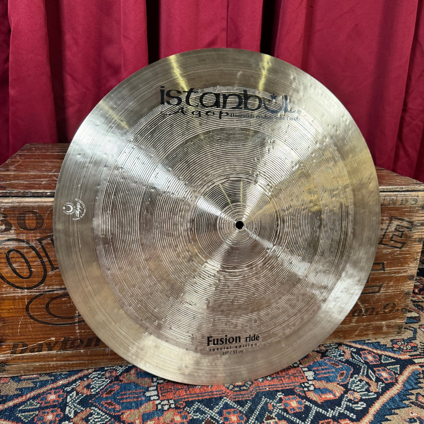 22" Istanbul Agop Special Edition Fusion Ride Cymbal 2648g *Video Demo*