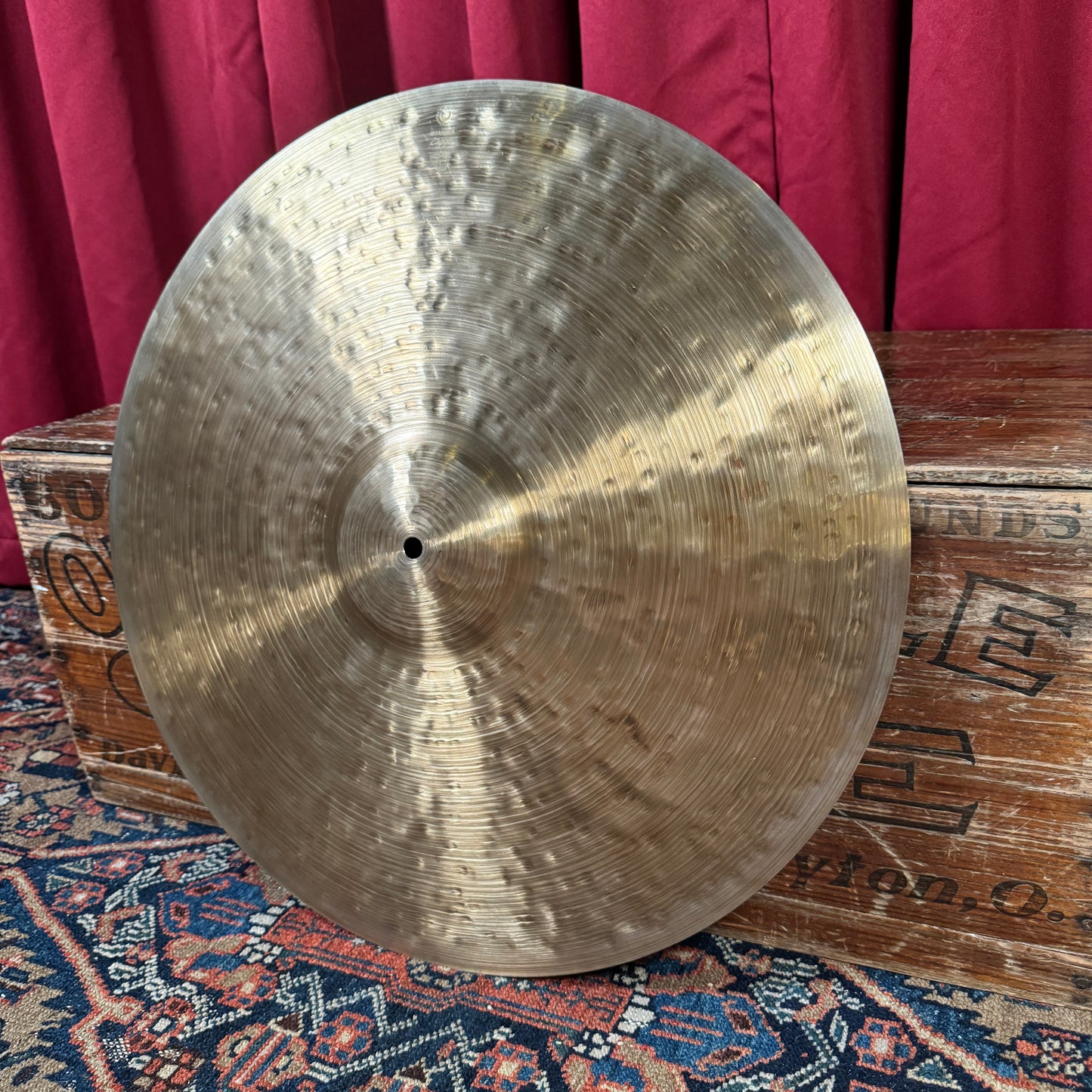 22" Istanbul Agop 30th Anniversary Medium Ride Cymbal 2534g *Video Demo*