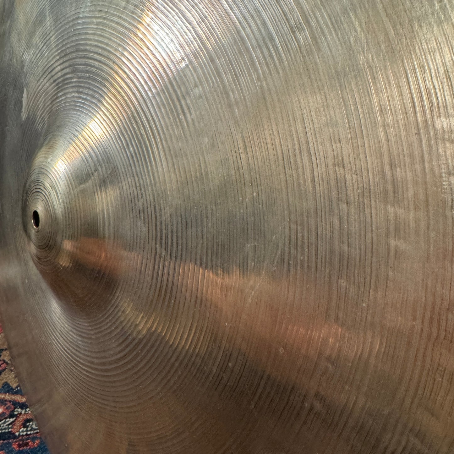 22" Zildjian A 1940s-50s Trans Stamp Ride Cymbal 2980g *Video Demo*