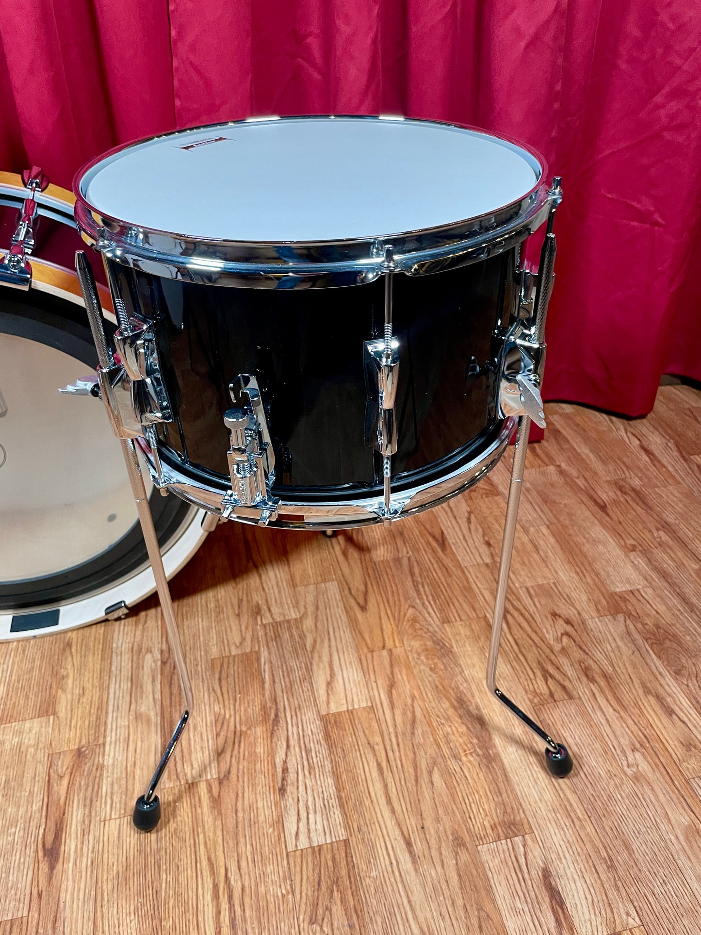 Yamaha SBP0F4H Stage Custom Hip 4pc Drum Set Raven Black