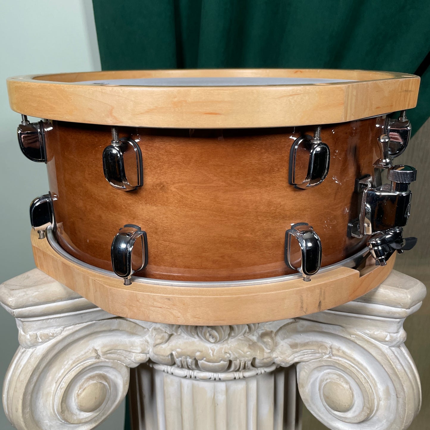 Tama SLP 6.5x14 Maple Snare Drum LMP1465F Sound Lab Project Sienna