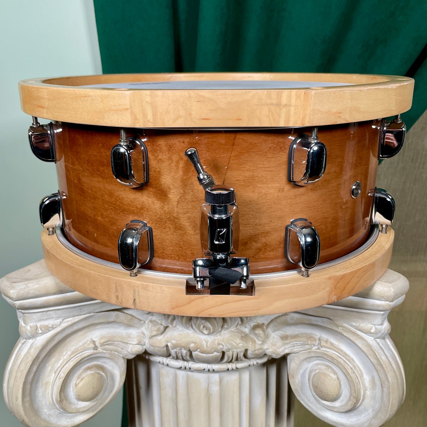 Tama SLP 6.5x14 Maple Snare Drum LMP1465F Sound Lab Project Sienna