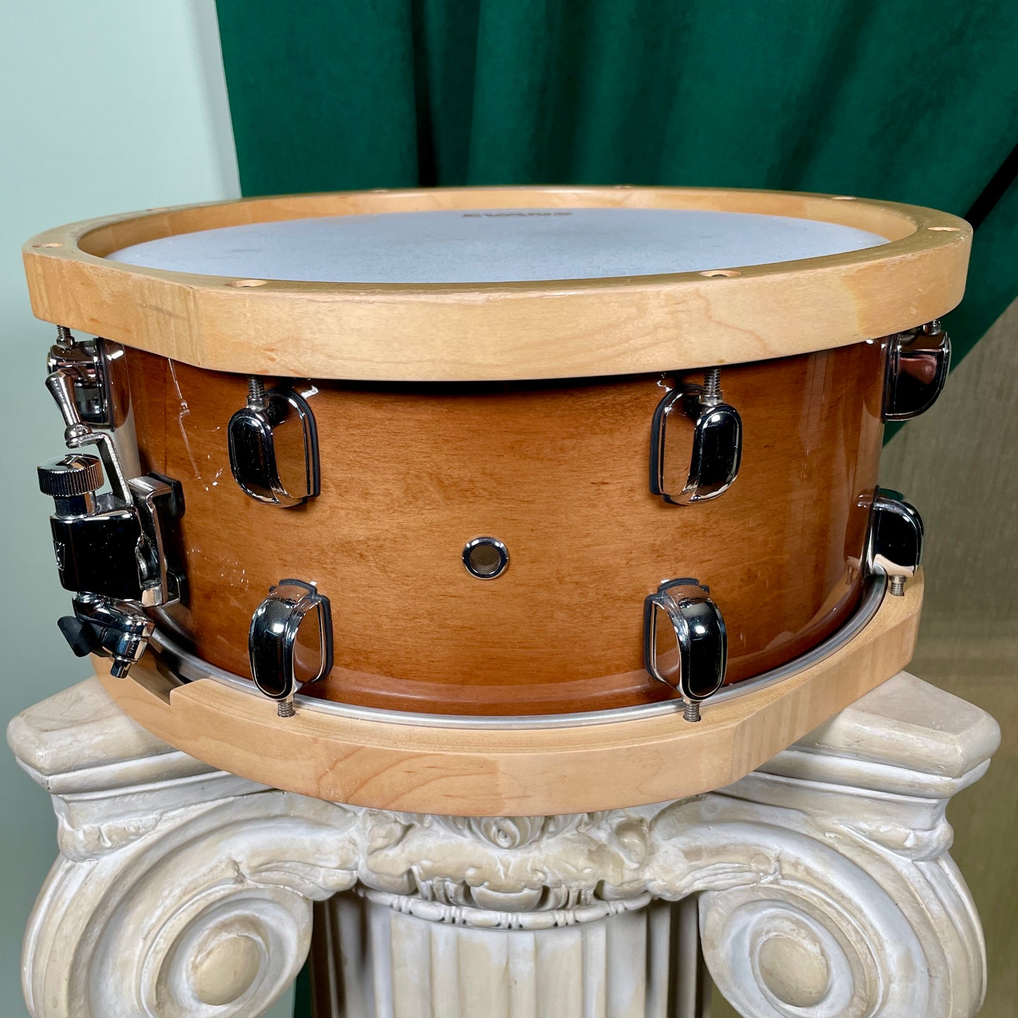 Tama SLP 6.5x14 Maple Snare Drum LMP1465F Sound Lab Project Sienna