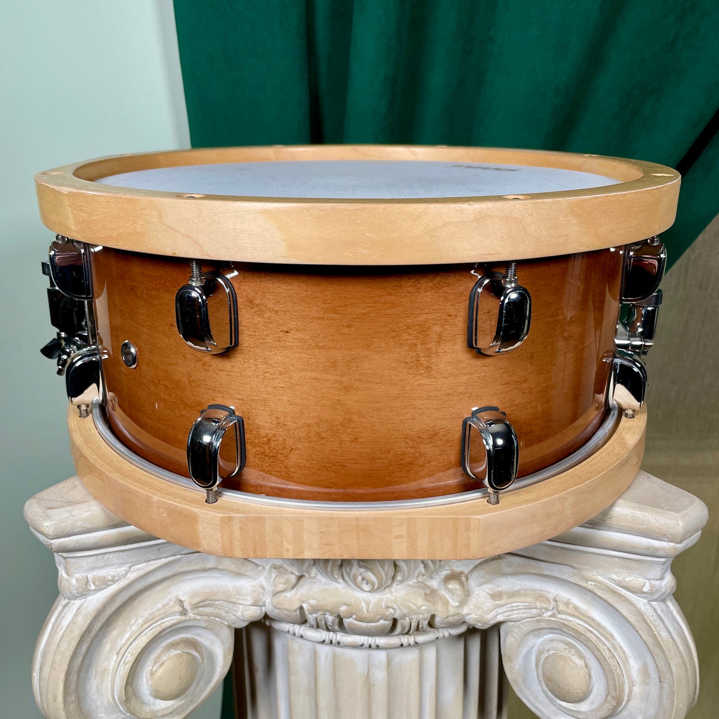Tama SLP 6.5x14 Maple Snare Drum LMP1465F Sound Lab Project Sienna