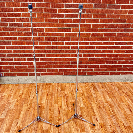 1960s Ludwig 1400 Flat Base Straight Cymbal Stand Pair (2 pcs.)
