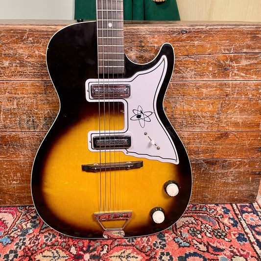 1960s Harmony H46 Stratotone "Mars" Electric Guitar Sunburst