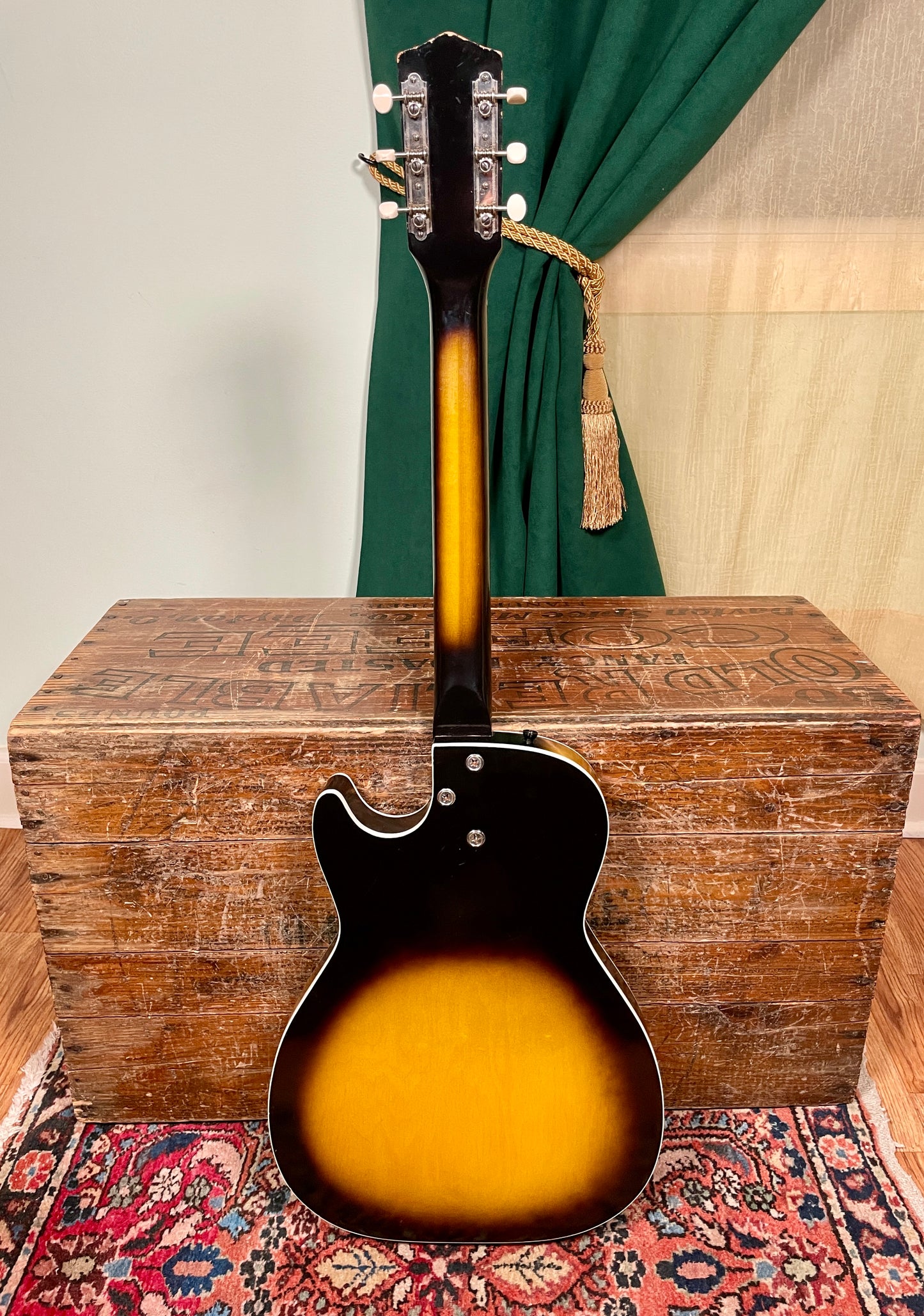 1960s Harmony H46 Stratotone "Mars" Electric Guitar Sunburst