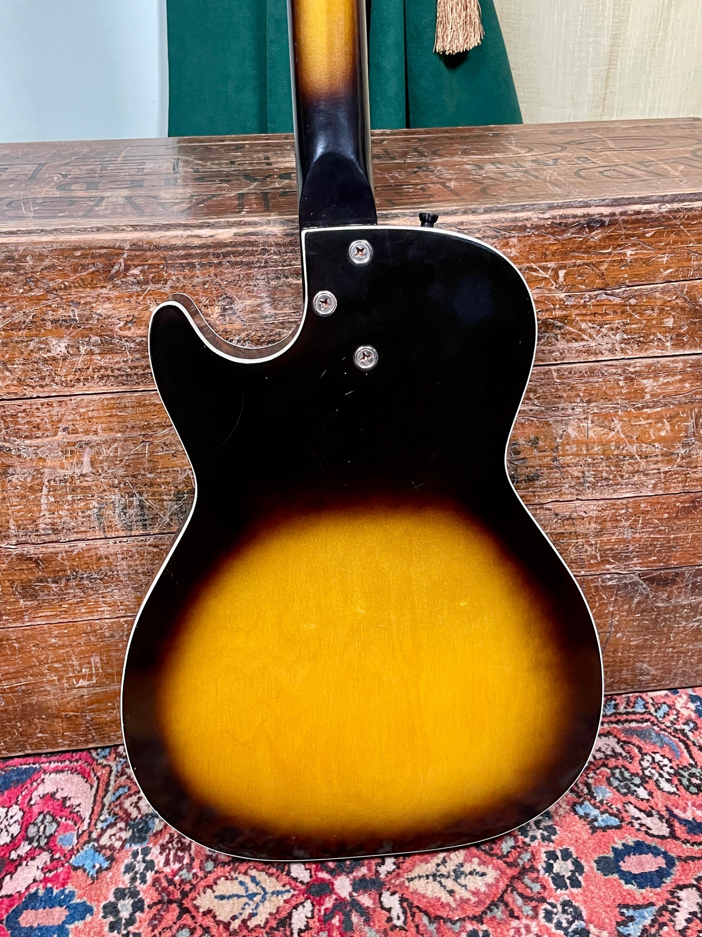1960s Harmony H46 Stratotone "Mars" Electric Guitar Sunburst