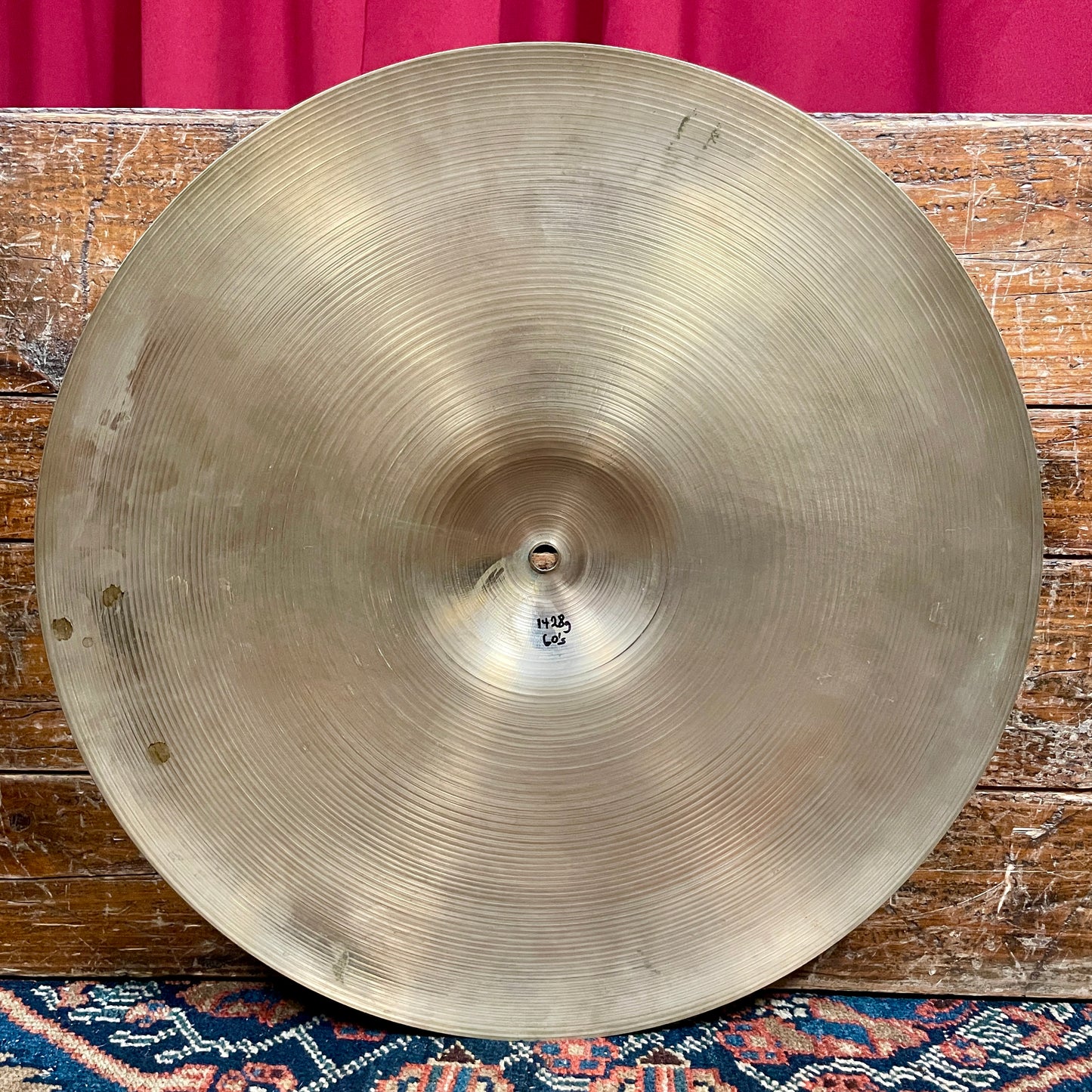 18" Zildjian A 1960s Crash Ride Cymbal 1428g *Video Demo*