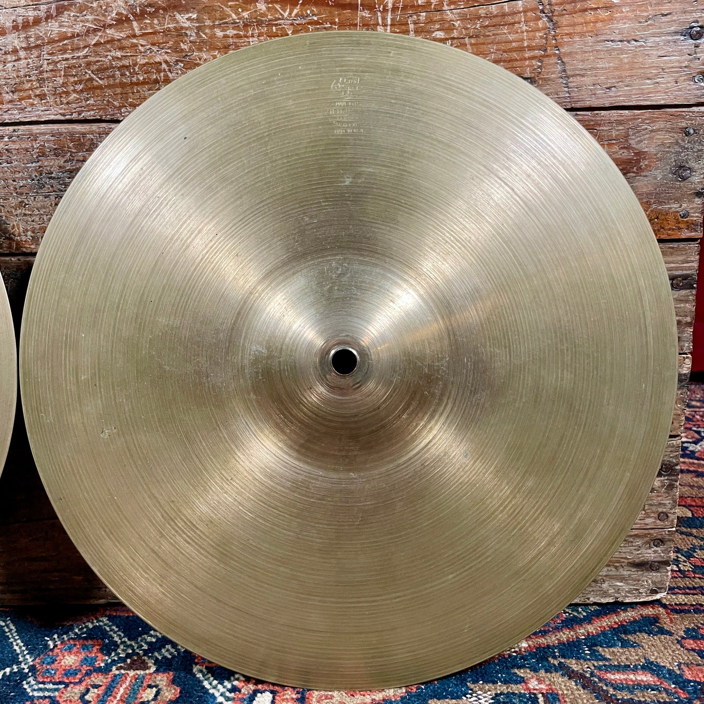 14" Zildjian A 1960s New Beat Hi-Hat Cymbal Pair 802g/1232g *Video Demo*