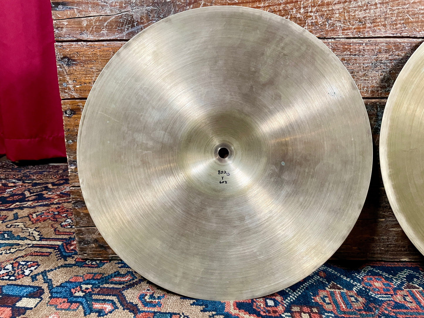 14" Zildjian A 1960s New Beat Hi-Hat Cymbal Pair 802g/1232g *Video Demo*