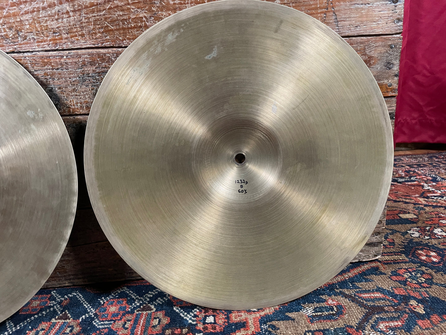 14" Zildjian A 1960s New Beat Hi-Hat Cymbal Pair 802g/1232g *Video Demo*