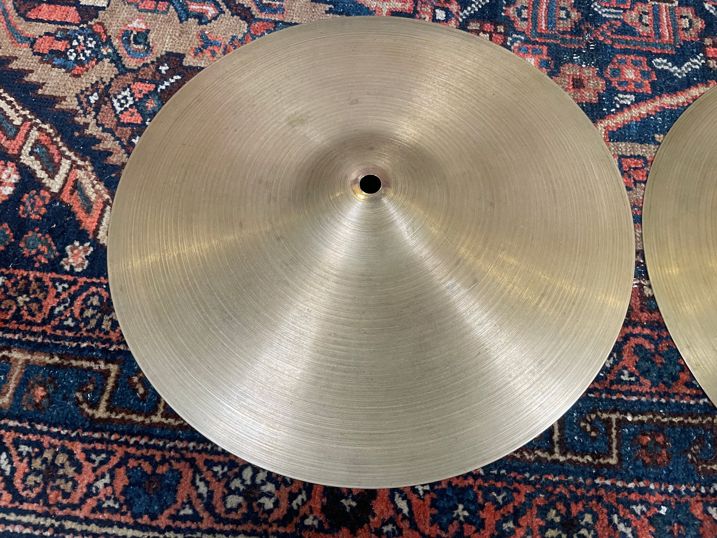 14" Zildjian A 1960s New Beat Hi-Hat Cymbal Pair 802g/1232g *Video Demo*