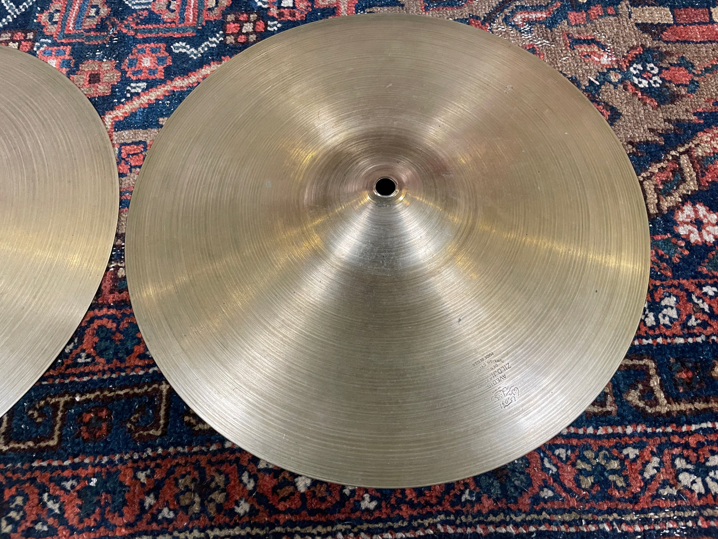 14" Zildjian A 1960s New Beat Hi-Hat Cymbal Pair 802g/1232g *Video Demo*