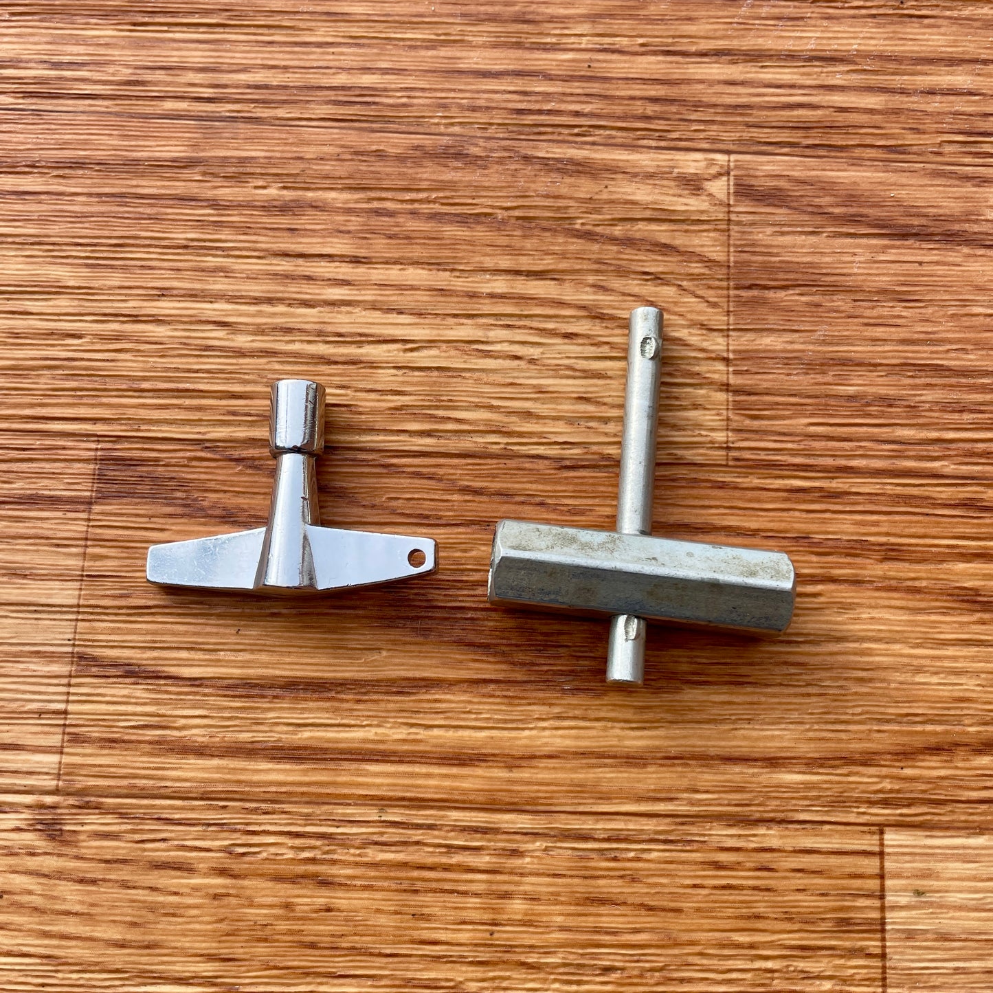 Vintage Ludwig Drum Tuning Key and Rail Consolette Hex Wrench Set