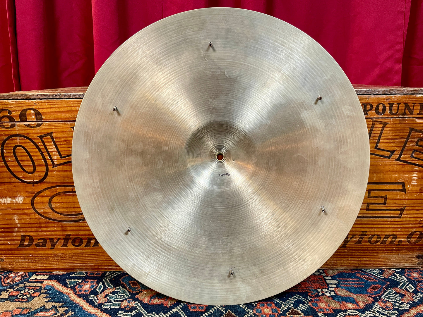 18" Zildjian A 1960s Sizzle Crash Ride Cymbal 1440g *Video Demo*
