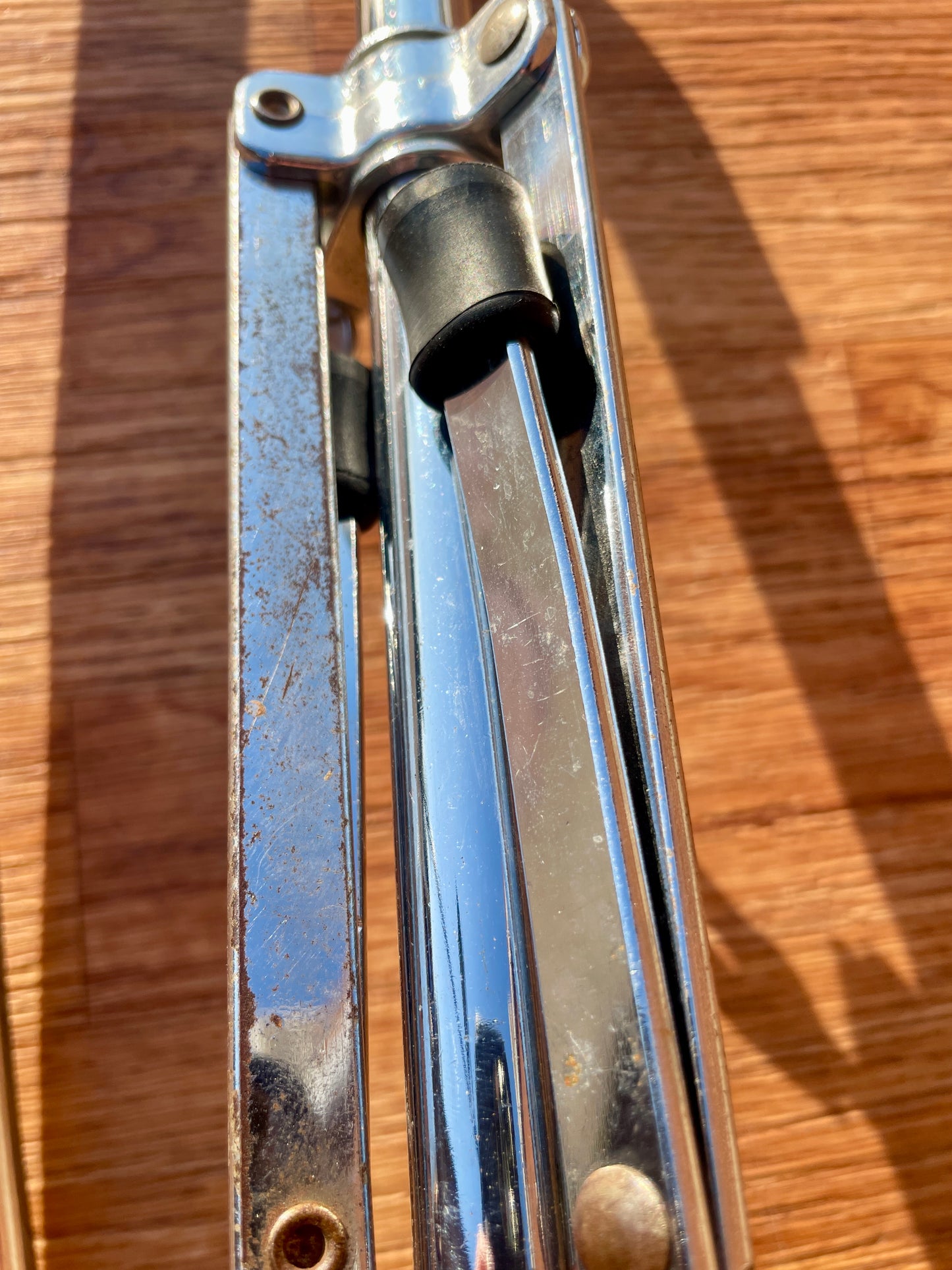 1960s Ludwig No. 1400 Straight Flat Base Cymbal Stand