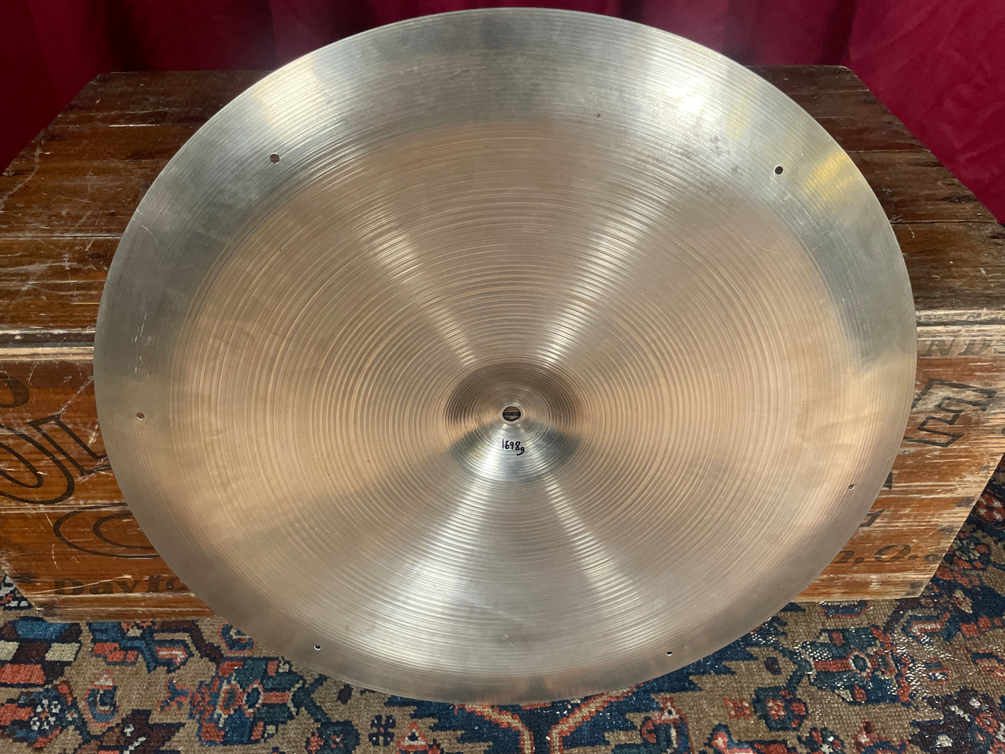 20" Zildjian A 1970s Swish China Cymbal 1698g *Video Demo*