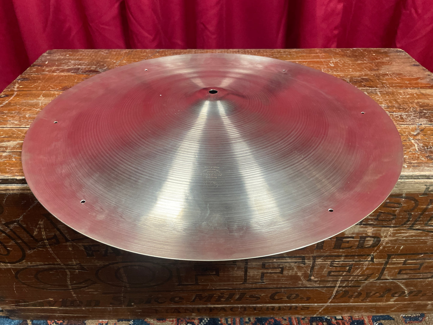 20" Zildjian A 1970s Swish China Cymbal 1698g *Video Demo*