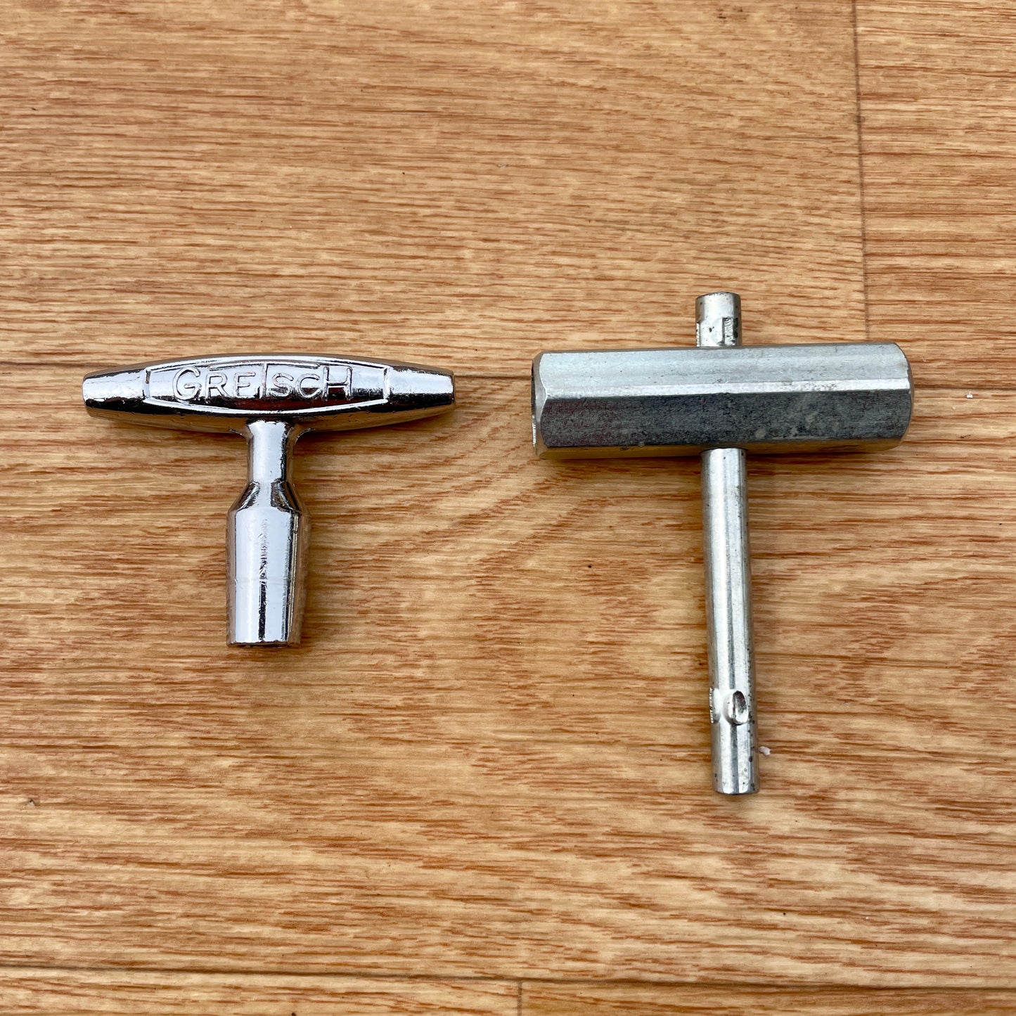 Vintage 1960s Gretsch Drum Tuning Key & Rail Consolette Hex Wrench