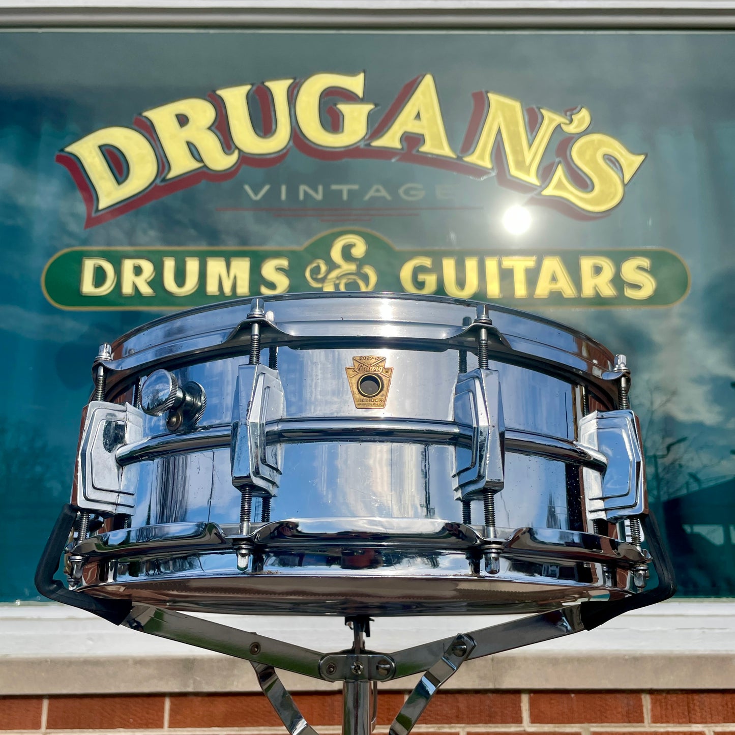 1960s Ludwig 5x14 Super 400 Supraphonic Snare Drum