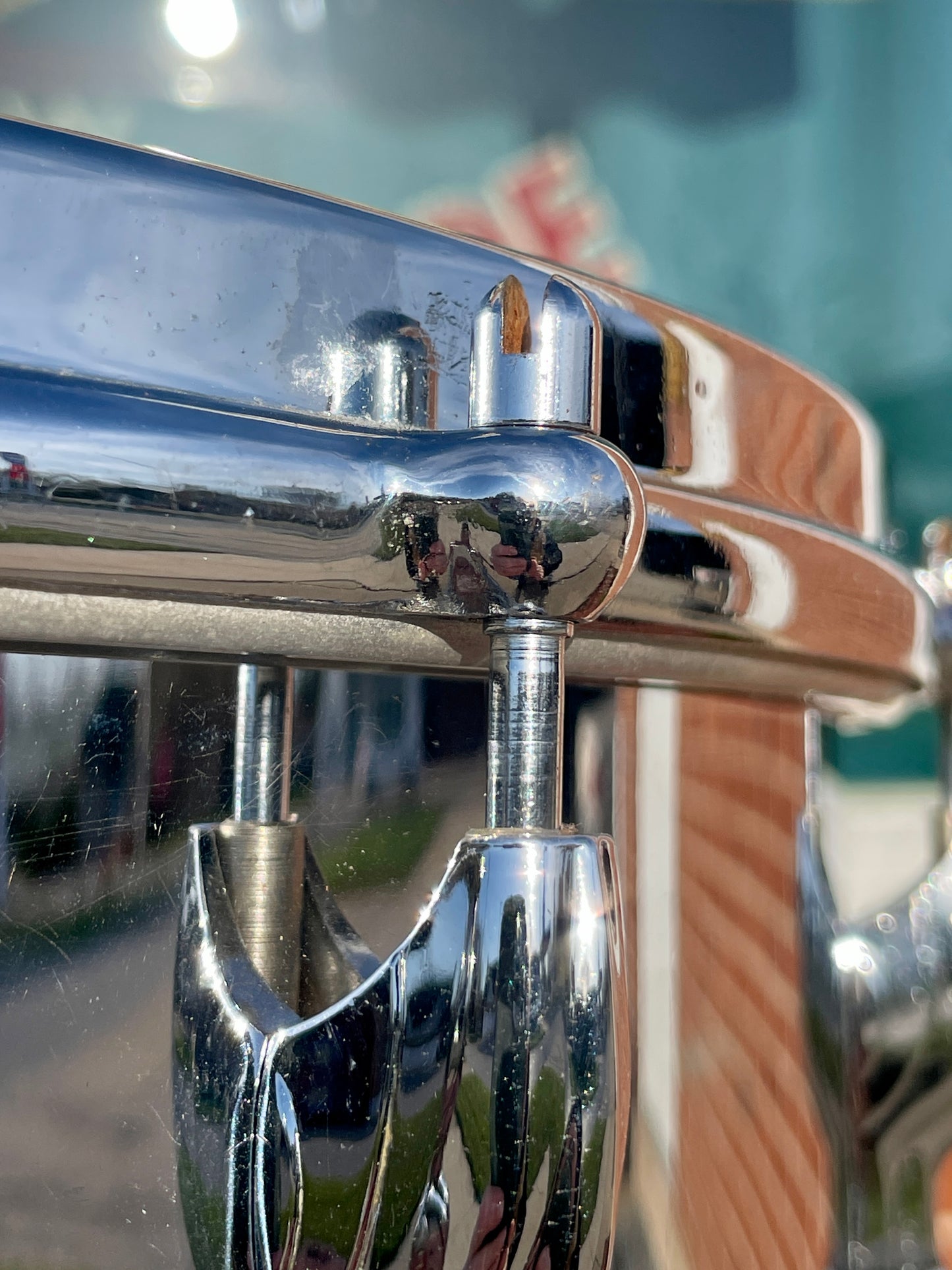 1960s Premier 5.5x14 Hi-Fi Chrome Over Brass No. 37 Snare Drum COB