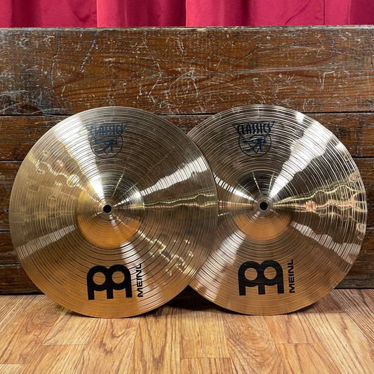 13" Meinl Classics Medium Soundwave Hi-Hat Cymbal Pair 736g/914g *Video Demo*