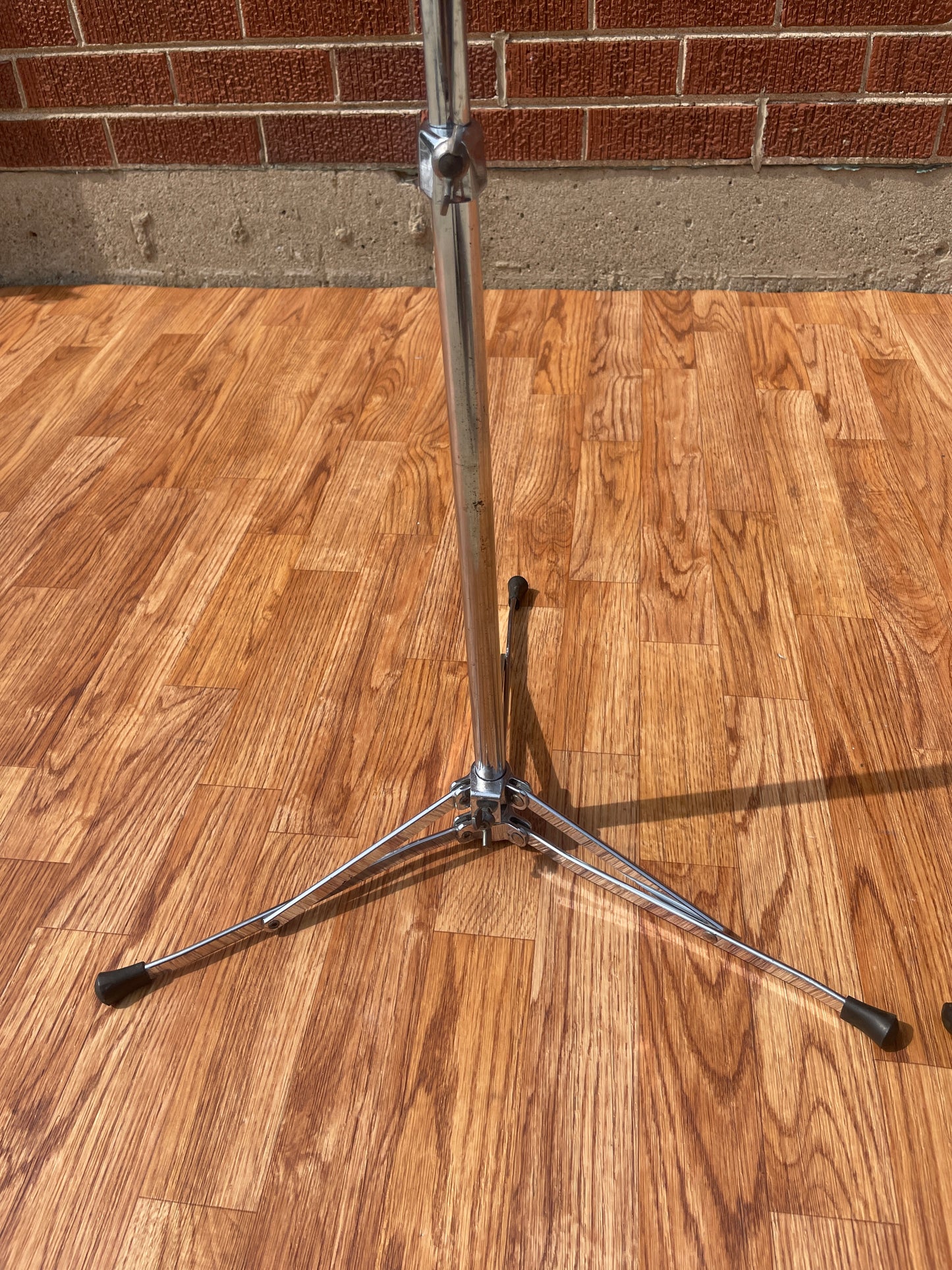 1960s Ludwig No. 1400 Straight Flat Base Cymbal Stand Pair (2pcs)