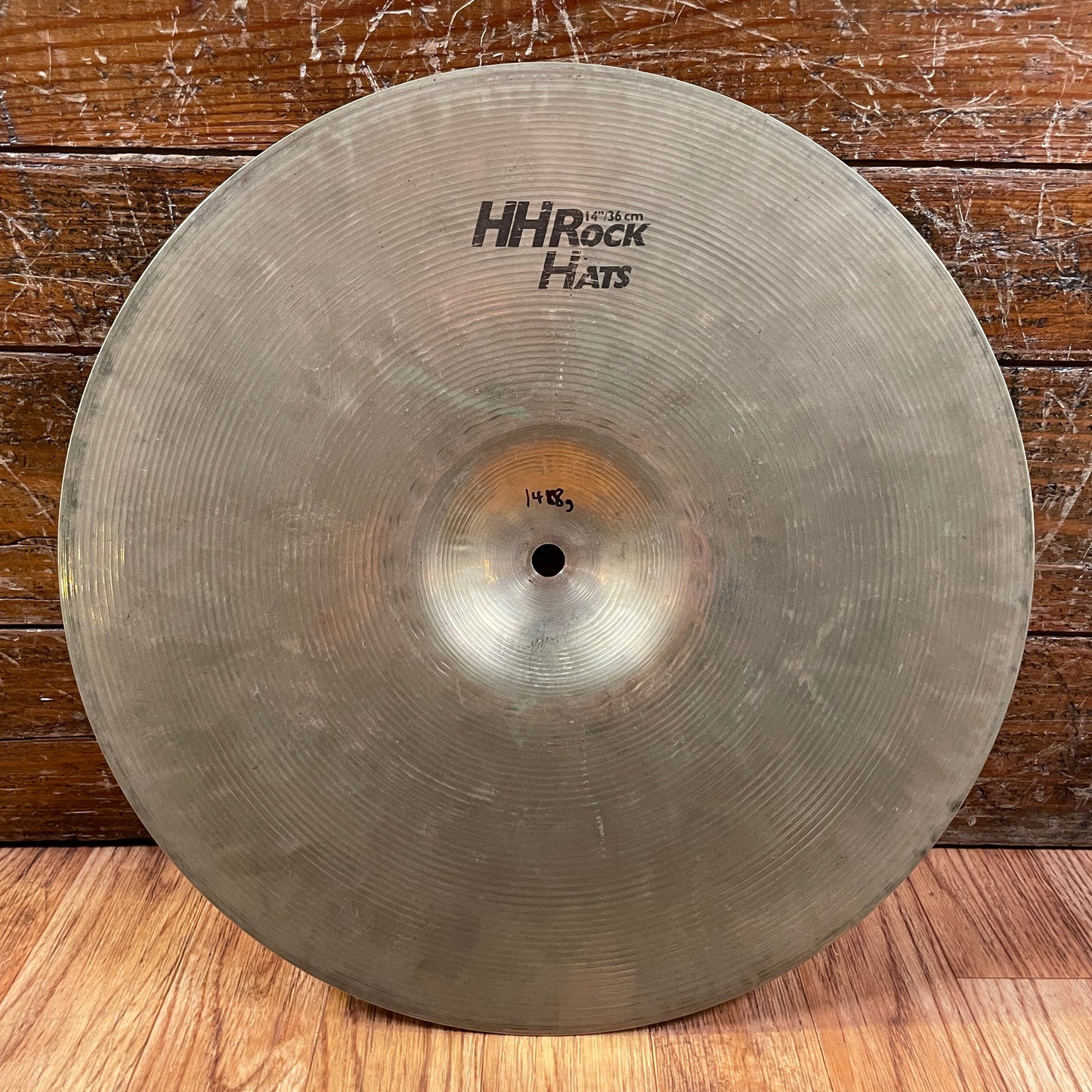 14" Sabian HH Rock Hats Bottom Hi-Hat Cymbal Single 1488g