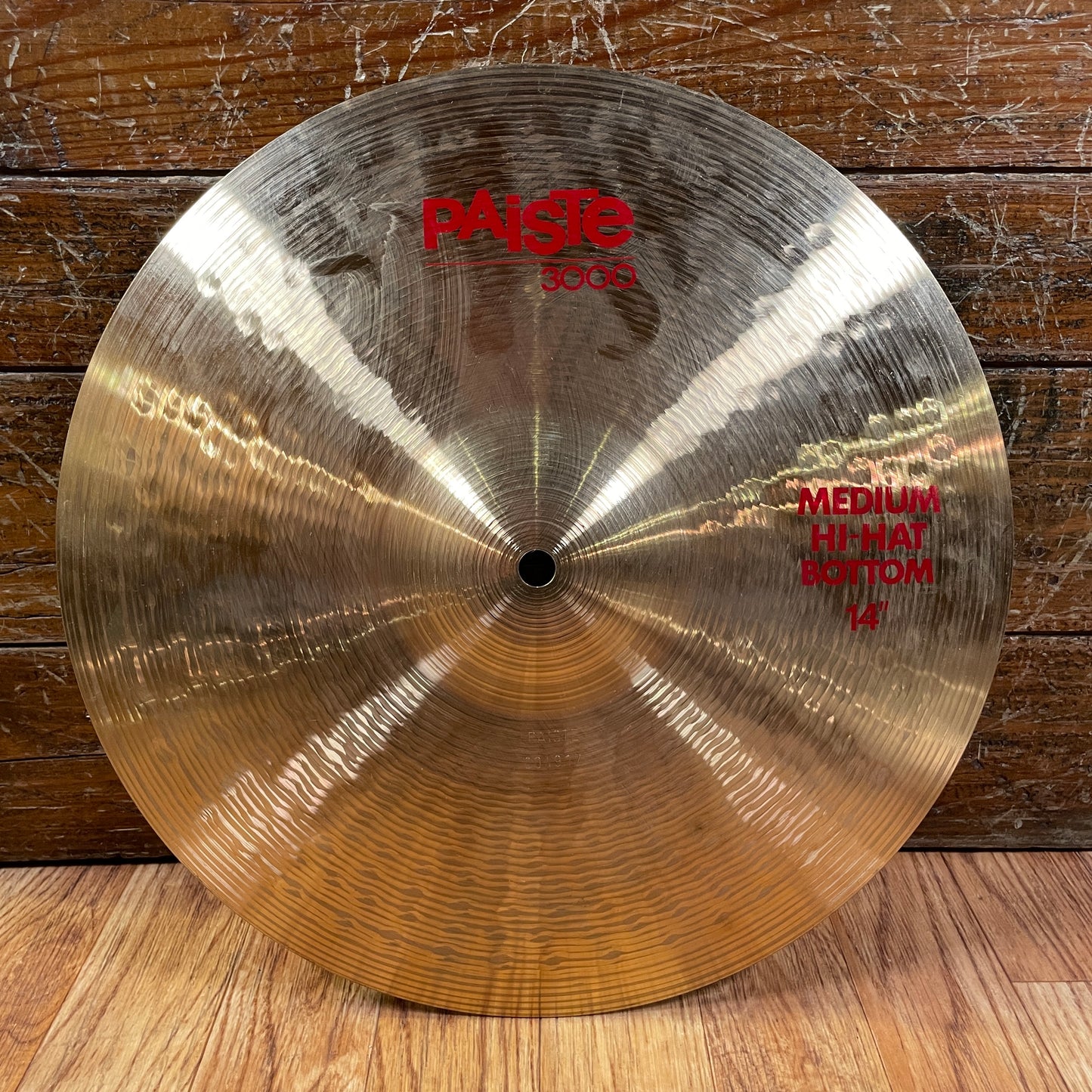 14" Paiste 3000 Medium Hi-Hat Bottom Cymbal Single 1116g