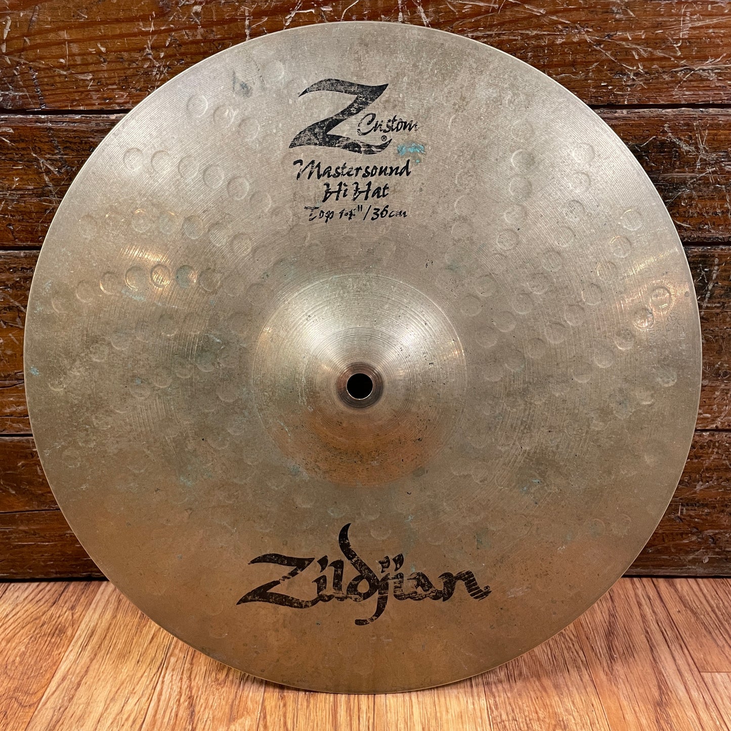 14" Zildjian Z Custom Mastersound Hi-Hat Cymbal Pair 1108g/1508g *Video Demo*