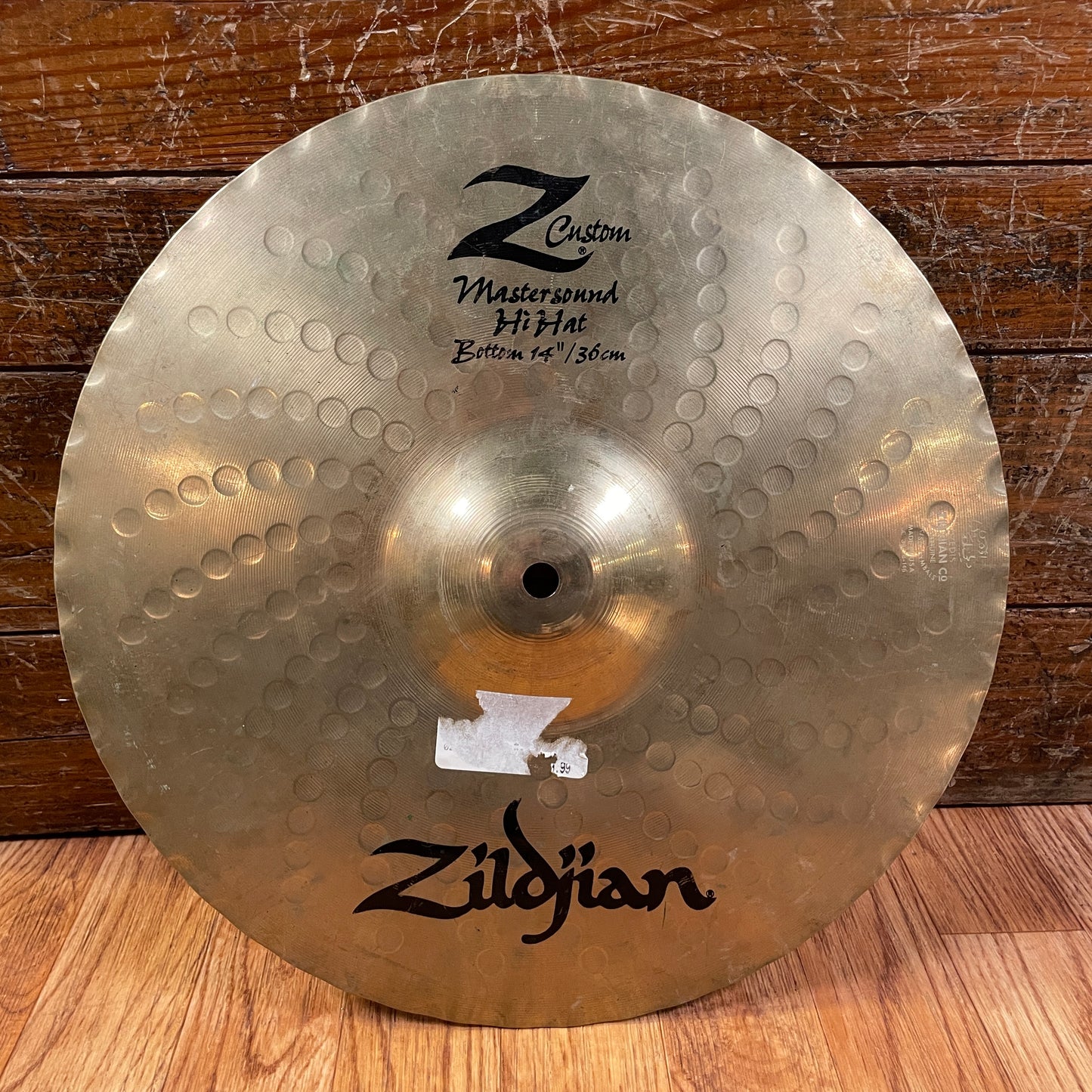 14" Zildjian Z Custom Mastersound Hi-Hat Cymbal Pair 1108g/1508g *Video Demo*