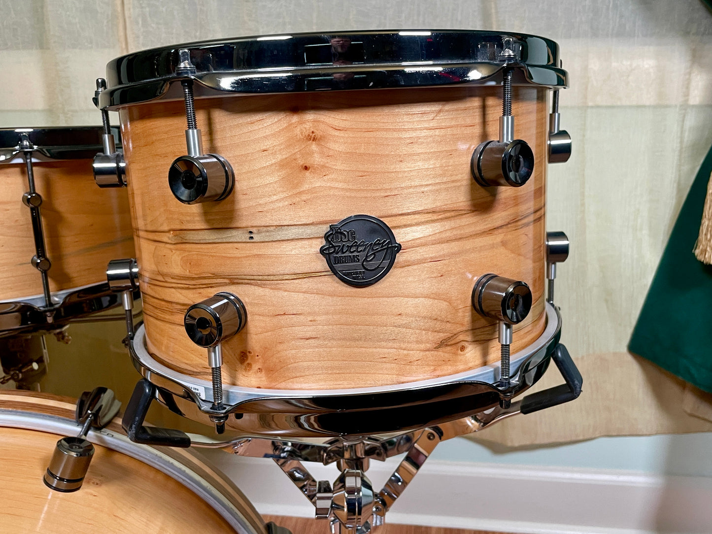 Doc Sweeney "Tucson" Steam Bent Ambrosia Maple Drum Set 20/12/14 w/ 6x14 Snare