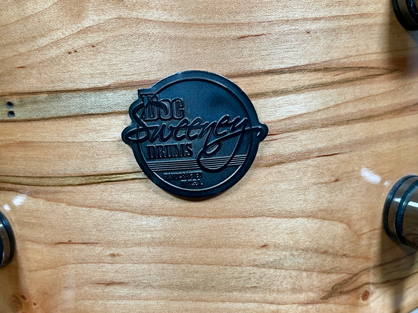 Doc Sweeney "Tucson" Steam Bent Ambrosia Maple Drum Set 20/12/14 w/ 6x14 Snare