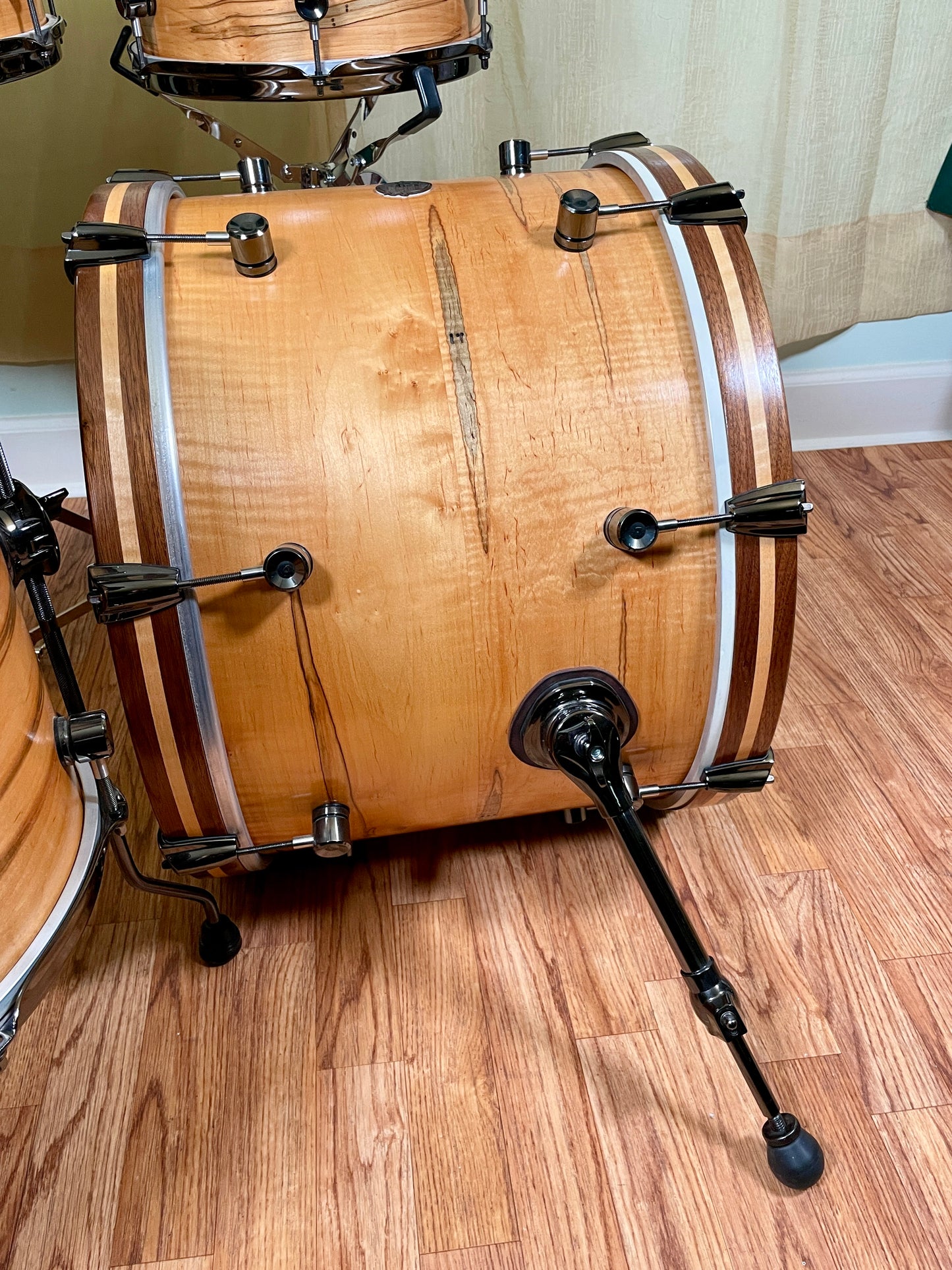 Doc Sweeney "Tucson" Steam Bent Ambrosia Maple Drum Set 20/12/14 w/ 6x14 Snare