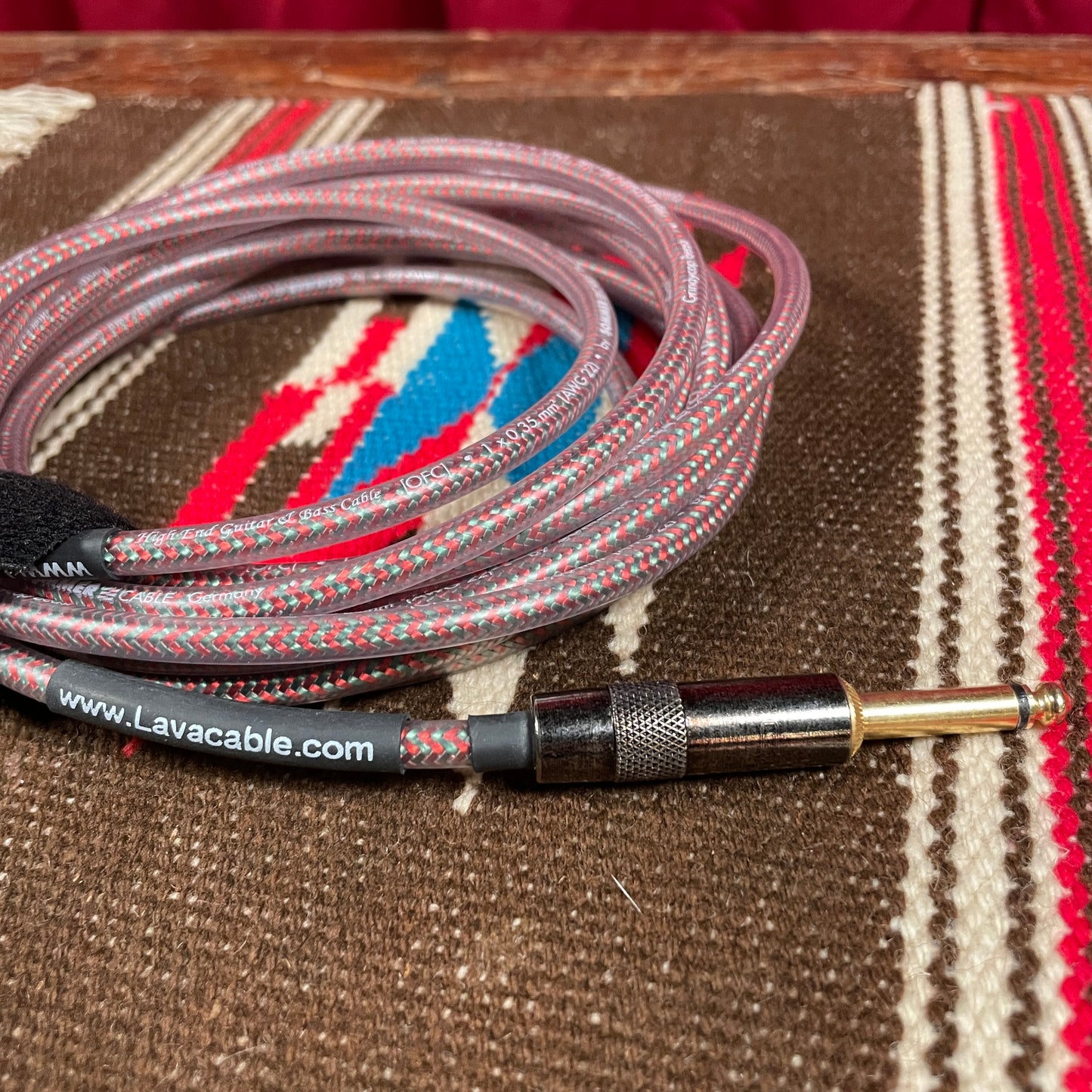 Lava Sommer GrindyCop Beast Instrument Cable 15 Foot Straight to Straight