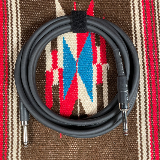 Analysis Plus Black Oval Instrument Cable 10 Foot Straight to Straight