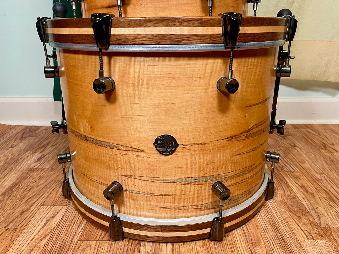 Doc Sweeney "Tucson" Steam Bent Ambrosia Maple Drum Set 20/12/14 w/ 6x14 Snare