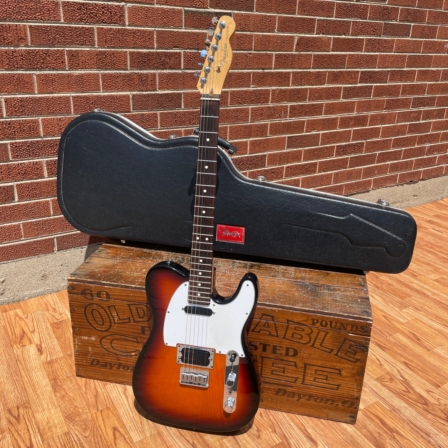 1996 Fender Telecaster Plus V1 HS Electric Guitar Rosewood Antique Burst