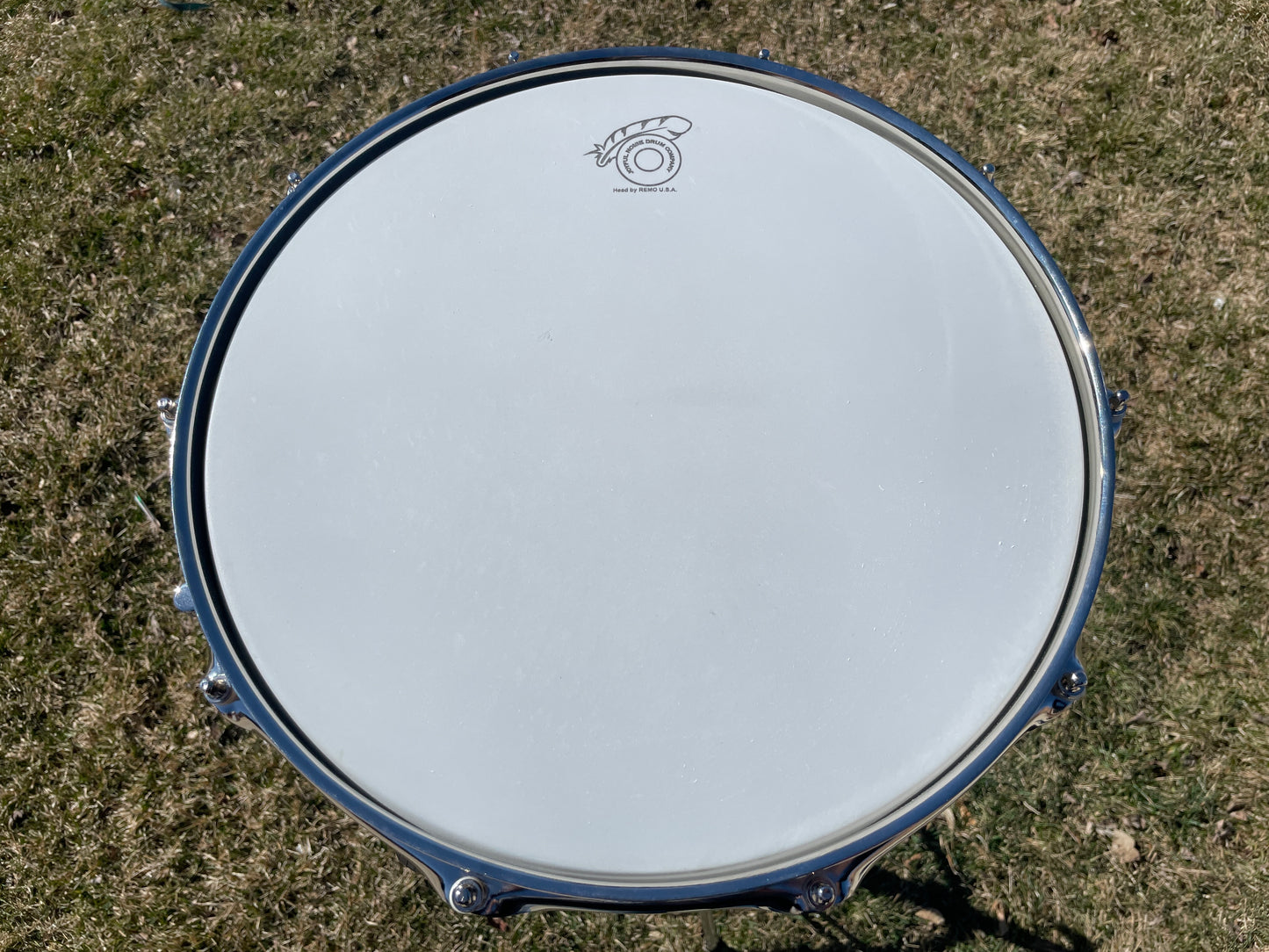 Joyful Noise Knight Hawk Ferro-Manganese 6.5x14 Steel Snare Drum #XXIV Ferromanganese