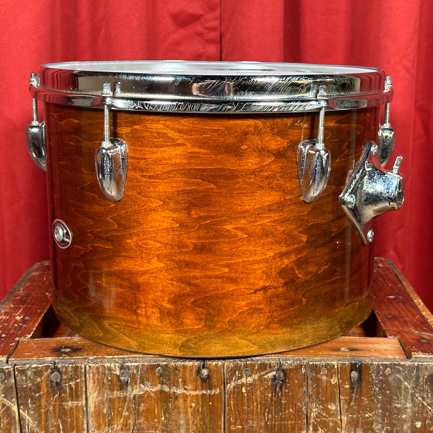 1970s Slingerland 9x13 Concert Tom Walnut