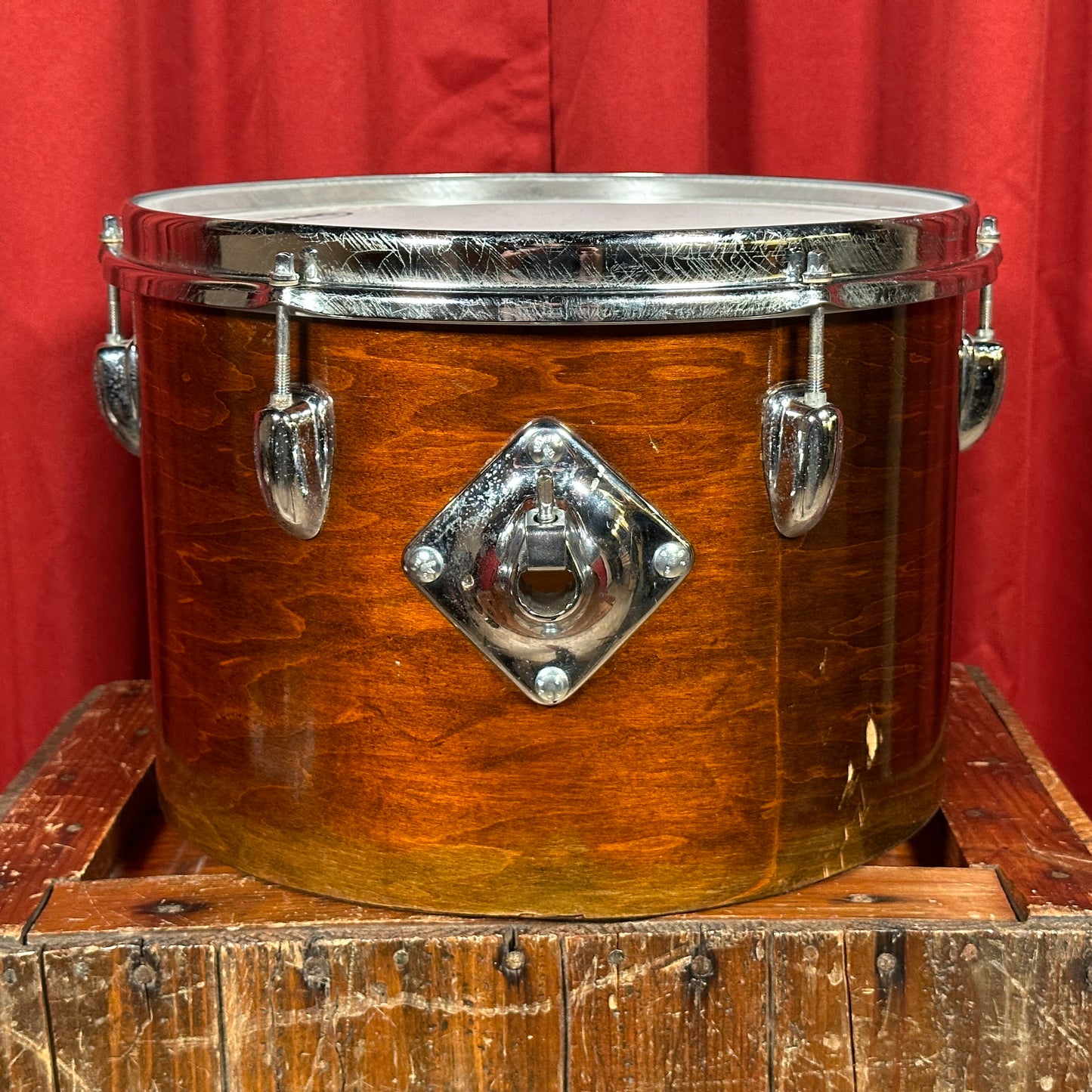 1970s Slingerland 9x13 Concert Tom Walnut